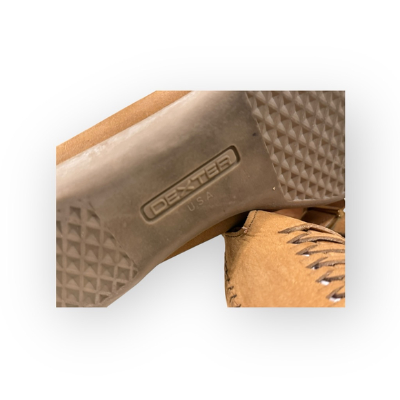 Vintage Dexter Fisherman Sandals Womens Sz 9.5 Brown Leather Buckle R466-5 - Picture 4 of 9